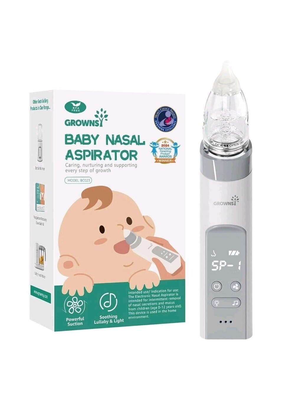 Grownsy Baby Nasal Aspirator Model BC023